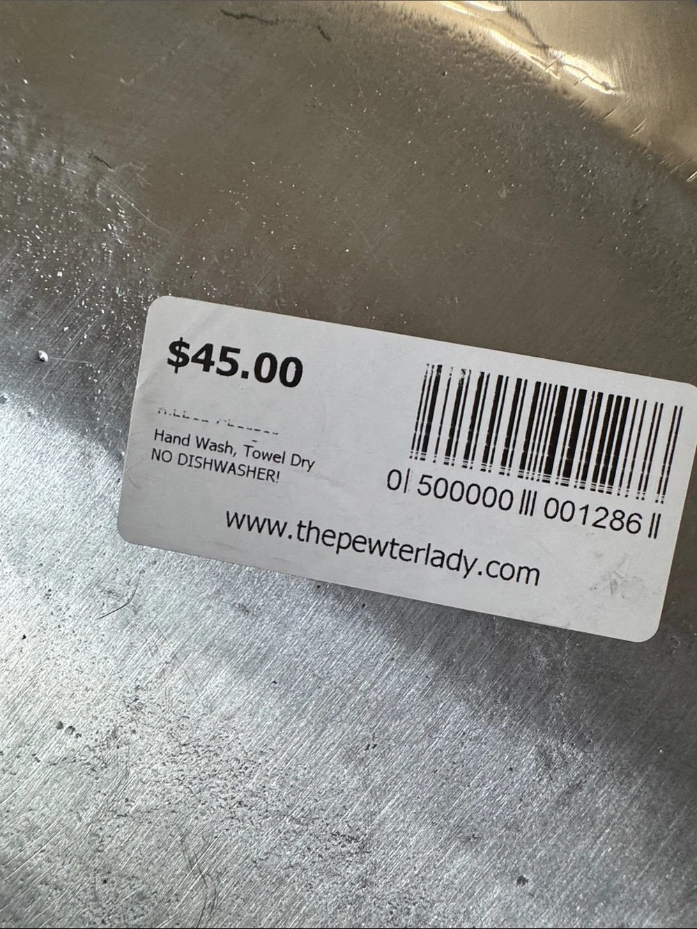 Decorative Metallic Serving Platter - Gold Tone. NWT
